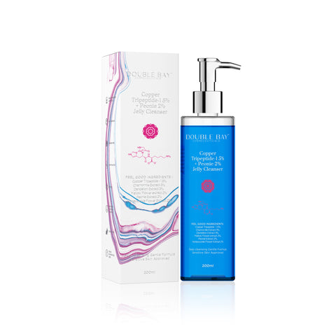 Copper Tripeptide 1.5% + Peonie 2% Jelly Cleanser